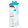 Image de Nuk babyfles glas 240ml anti-koliek 3M+ zeepaardje temperatuurcontrole.