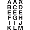 Image de Huismerk Herma 4163 Etiket met letters A-Z 15mm Zwart - 1 pakje met 1 velletje