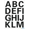 Image de Huismerk Herma 4167 Etiket met letters A-Z 25mm Zwart - 1 pakje met 2 velletjes