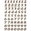 Image de Huismerk Herma 4193 Etiket met getallen 0-9 8mm Goud