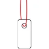 Image de Herma Strung marking tags 7x15mm with red string 1000 pcs.
