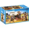 Image de Goudtransport met overvallers/Transport d'or avec cow-boys et bandits