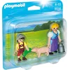 Image de DuoPack Boerin en zoon / DuoPack Paysanne et enfant
