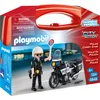Image de Actiefiguur City Action Police Playmobil 5648 Zwart (13 Pcs)