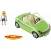 Image de Cabrio met surfer / Surfeur et voiture décapotable