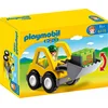 Image de PLAYMOBIL 1.2.3 Graafmachine met werkman - 6775