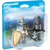 Image de PLAYMOBIL Duopack zwarte en zilveren ridder - 6847