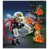 Image de Playmobil - Brandweerman met Brandende Boom (9093)