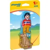 Image de PLAYMOBIL 1.2.3 Man met hond  - 9256