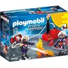 Image de PLAYMOBIL City Action Brandweerteam met waterpomp - 9468