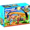 Image de PLAYMOBIL Christmas Kerststal met heldere ster - 9494