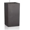 Image de LECHUZA CANTO Stone 30 high - Plantenbak - met uitneembare binnenbak - met bewateringssysteem - ALL-IN-ONE set met LECHUZA-PON - grafietzwart