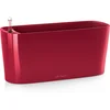 Image de LECHUZA DELTA PREMIUM 20 - Plantenbak - met uitneembare binnenbak - met bewateringssysteem - ALL-IN-ONE set met LECHUZA-PON - scharlakenrood hoogglans