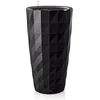Image de LECHUZA DIAMANTE Premium 40 - Plantenbak - met uitneembare binnenbak - met bewateringssysteem - ALL-IN-ONE set met LECHUZA-PON - zwart hoogglans