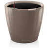 Image de LECHUZA CLASSICO PREMIUM LS 28 - Plantenbak - met uitneembare binnenbak - met bewateringssysteem - ALL-IN-ONE set met LECHUZA-PON - taupe hoogglans