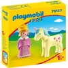 Image de PLAYMOBIL 1.2.3 Prinses en eenhoorn - 70127
