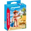 Image de PLAYMOBIL Special Plus Vakantieganger met strandstoel - 70300