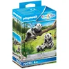 Image de PLAYMOBIL Family Fun 2 Panda's met baby - 70353