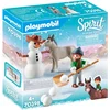 Image de PLAYMOBIL Spirit Sneeuwpret met Snips & Meneer Carrots - 70398