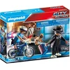 Image de PLAYMOBIL City Action Politiefiets: achtervolging van de zakkenroller - 70573
