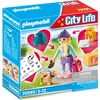Image de PLAYMOBIL City Life Modemeisje met hond - 70595