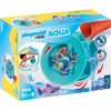 Image de PLAYMOBIL 1.2.3 Aqua Waterwervelrad met babyhaai - 70636