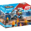 Image de PLAYMOBIL Starterpack Stuntshow Quad met vuurhelling - 70820