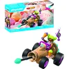 Image de PLAYMOBIL | Fun Stars | Raging Ice Cream Cone | Speelgoed vanaf 4 jaar | Cadeau voor kinderen | Speelgoedauto | Met terugtrekmotor & schietfunctie | 71717