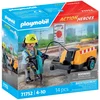 Image de PLAYMOBIL Action Heroes Bouwvakker 71752
