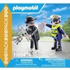 Image de PLAYMOBIL DuoPacks Politieman en inbreker 71804