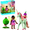 Image de PLAYMOBIL | Magische Eenhoorns | Verzamelbare Eenhoornroos met Fee | Fantasierijke speelset voor eenhoornfans | Met magische details & verwisselbare accessoires | Perfect cadeau voor kinderen vanaf 4 jaar | 71841
