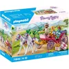 Image de PLAYMOBIL Princess Magic Koetsrit met prins en prinses 71846