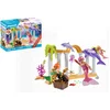 Image de PLAYMOBIL | Promo Pack | Zeemeermin- Schat met dolfijnen | Speelgoed voor kinderen vanaf 4 jaar | Cadeau voor kinderen | Stimuleert creativiteit & magisch rollenspel | Sprookjesachtig onderwateravontuur met figuren | 71861