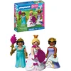 Image de PLAYMOBIL | Princess | Drie prinsessen | 3 figuren met verschillende kleding en accessoires | Stimuleert creativiteit | Prinsessenspeelgoed voor kinderen vanaf 4 jaar | 72055