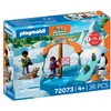 Image de Playmobil   72073   Zoo speelset   ijsrijk   pooldieren