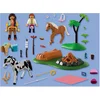 Image de Playmobil Horses paarden speelset met kampvuur en accessoires - 72132.