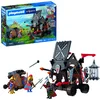 Image de PLAYMOBIL | Aanvalstoren drakenridder | Belegeringstoren met Stormram, Ballista's, Kooi en 4 Ridders | Vanaf 4 Jaar | 72210