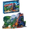 Image de PLAYMOBIL | Dinos | Adventskalender: Dino Expeditie | 24-daags avontuur met onderzoeker, dinosaurussen, fossielen en junglescène | Voor kinderen vanaf 4 jaar | 72225