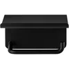 Image de Modo Toiletrolhouder Met Plateau Black | Zwart | Staal