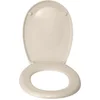 Image de WENKO WC bril Bergamo - antibacterieel beige Duroplast - RVS scharnieren - Toiletbril - Toiletzitting - Beige - Lichtbruin