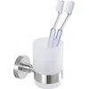 Image de Wenko Bekerhouder 10,5 X 9,5 Cm Matzilver Rvs