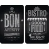Image de Wenko Afdekplaat Universal Bistro 30 X 52 Cm Glas Zwart 2 Stuks