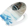 Image de WENKO WC bril Boat - Thermoplast hoogglans - Easy-Close softclose sluiting - Fix-Clip bevestiging afklikbaar in RVS - belastbaar tot 350 kg - Toiletbril decor - Toiletzitting met print