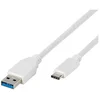 Image de Vivanco 45273 USB-kabel USB 3.2 Gen 1 (3.1 Gen 1) 1 m USB C USB A 5 Gbit/s Wit