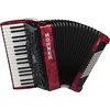Image de Hohner Bravo III 72 red silent key - Accordeon