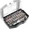 Image de kwb Most Wanted Bitbox - 32-delig inclusief bits, snelwisselbithouder met magneet in stevige kunststof box met riemclip