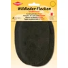 Image de Kleiberleder opnaailapjes donkerbruin 100 x 155 mm