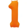 Image de Riethmüller - Folieballon cijfer 1 - neon oranje - 86 cm
