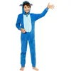 Image de Onesie Stitch Kind Official Blauw 110-116cm