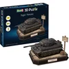 Image de Revell Puzzel - 00252 Tiger I - Duitse Panzer Tank - 200 Stukjes - 25,7cm 3D Puzzel